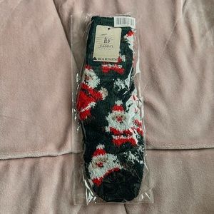 Santa Clause Fuzzy Socks